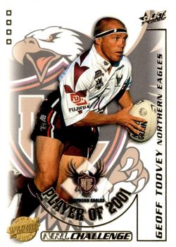 2002 Select Challenge - Club Player of the Year #CP6 Geoff Toovey Front